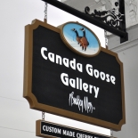 Canada Goose Gallery Sign